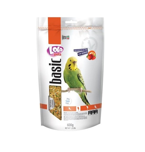 LoLo Pets Food with Fruits for Budgies - 600g