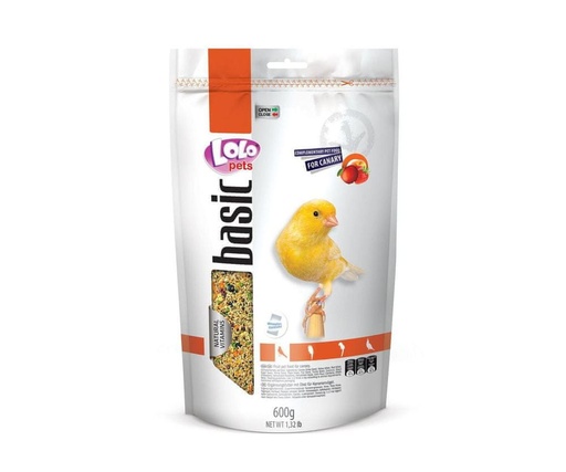 LoLo Daily Feed With Frute for Canaries - 600g 