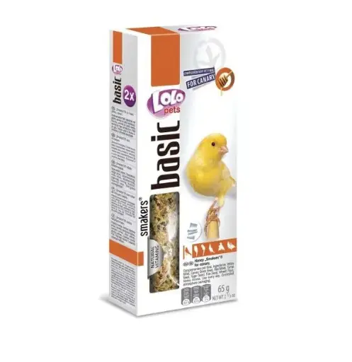 [LO-72506] LoLo Honey Smakers for Canaries - 65g 