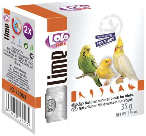 [LO-72053] LoLo Pets Natural Mineral Stone for Birds - 40g 