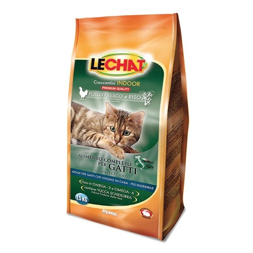 Le Chat Premium Secco Indoor Cat Food - 1.5 kg