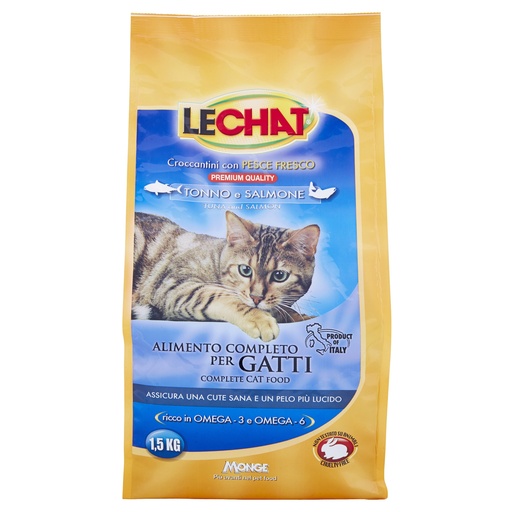 Le Chat Tuna and Salmon Cat Food - 1.5 kg