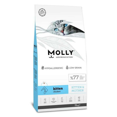 MOLLY Kitten Chicken Cat Food - 2 kg