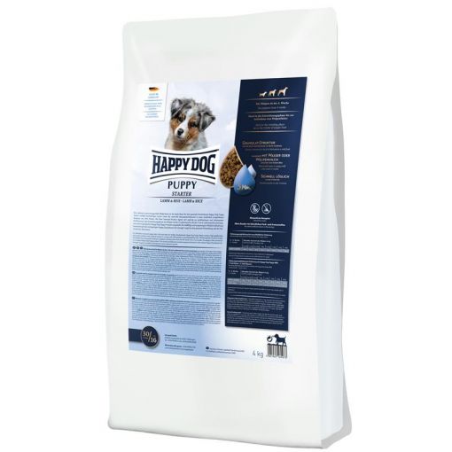 Happy Dog Puppy Starter Lamm & Reis 4kg