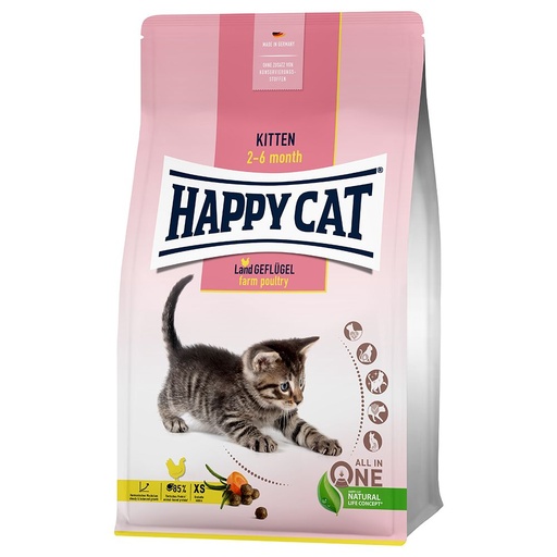 Happy Cat Supreme Kitten LandGeflügel 4kg