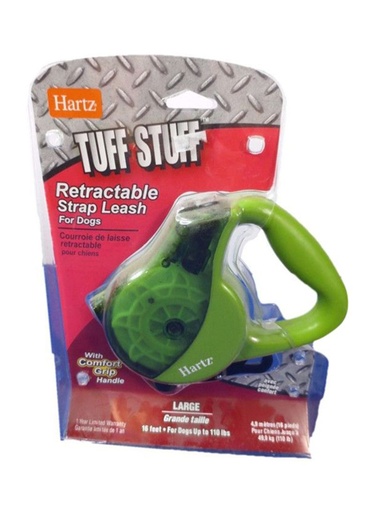Hartz Tuff Stuff Retractable Leash for Small Dogs