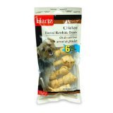Hartz 4 Inch Chicken Basted Rawhide Dog Bone Chews