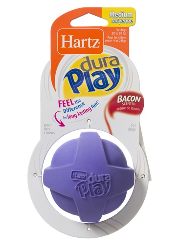 Hartz DuraPlay Bacon Scented Dog Toy - Medium