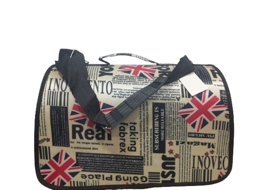 British flag cat carrier