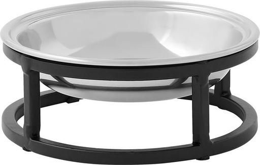 Stainless Steel Pet Bowl with Wire Base