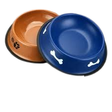 Round Stainless Steel Cat and Dog Bowl - 26 cm