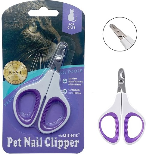 Turquoise Cat and Dog Nail Scissors
