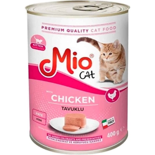 Mio wet Kitten Food - Chicken Pate 400g