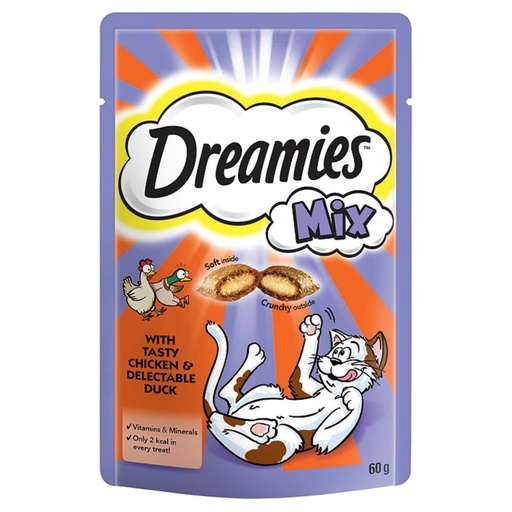 Dreamies Cat Treat with Chicken & Duck 60g