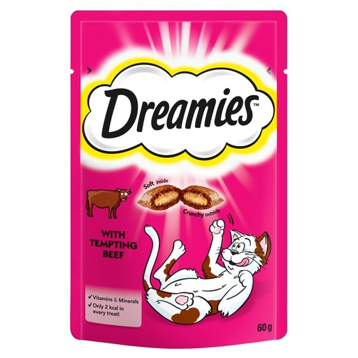 Dreamies Cat Treats with Beef 60 grams