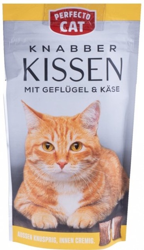 Perfecto Cat Knabber Kissen with Cheese 50 gm