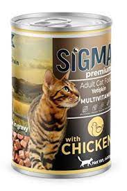 Sigma Chicken Canned Cat Food - 400 g
