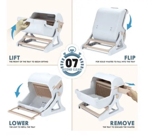 Litter Box Clean Without Scoop 