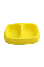 Large Double Plastic Cat Bowl 