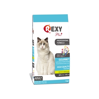 طعام ريكسي غوميه الجاف للقطط 1 كغم