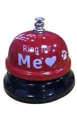 Stainless Steel Call Bell for Cats and Dogs 10 cm