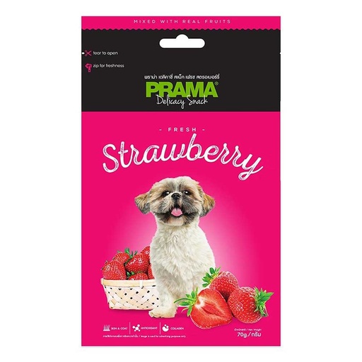 Prama Snack Delicacy Strawberry - 70g