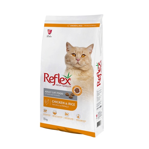 Reflex Adult Cat Food Chicken and Rice 15KG