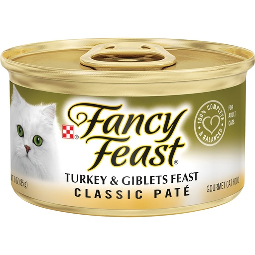 Purina Fancy Feast Classic Turkey & Giblets 85g
