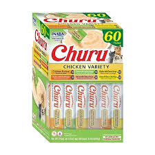 INABA Churu Assorted Chicken Cat Treats 60 × 14 grams