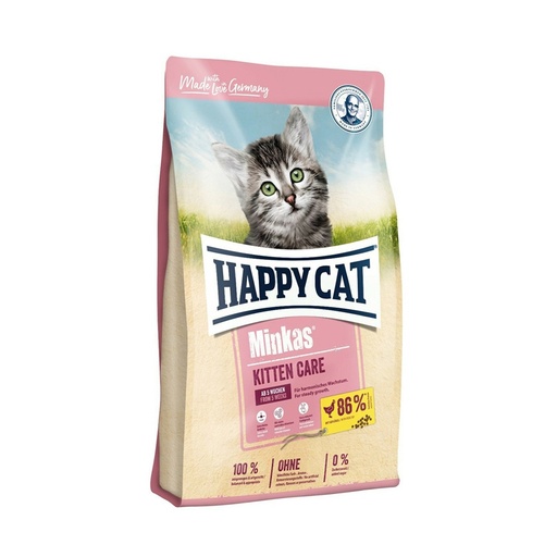 Happy Cat Minkas Kitten Dry Food With Poultry - 1.5 kg