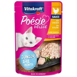 Vitakraft Wet Food for Kittens with Chicken, 85g