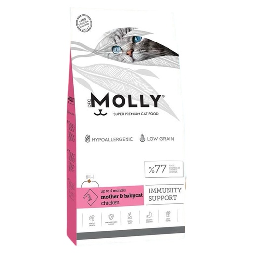 MOLLY Mother Babycat Kitten Food with Chicken - 2 kg