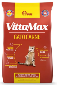 راشون فيتاماكس للقطط بطعم اللحم - 1 كجم 