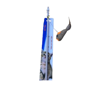 Scratching Post Toy Stick for Cats