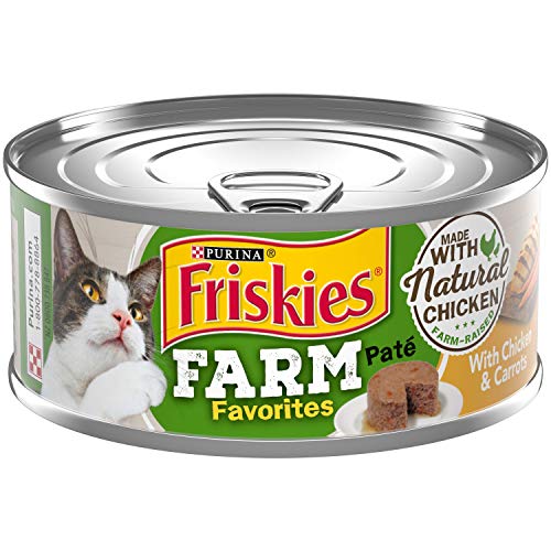 Purina Friskies Farm Favorites Chicken and Carrots Pâté 155g
