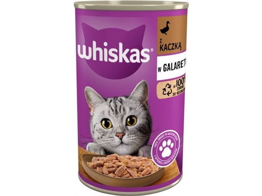 Whiskas Duck wet Cat Food 400g