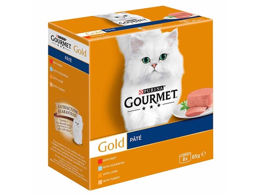 Gourmet Gold Mousse with Ocean Fish (8 x 85g)