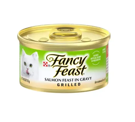 Fancy Feast Salmon in Gravy Wet Cat Food 85g