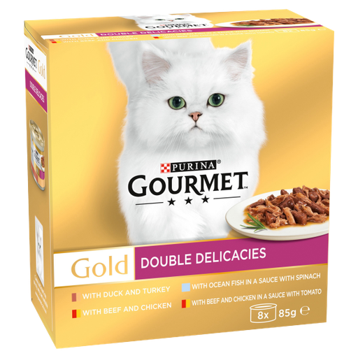 Gourmet Gold Double Delicacies (8 x 85g) (680g)