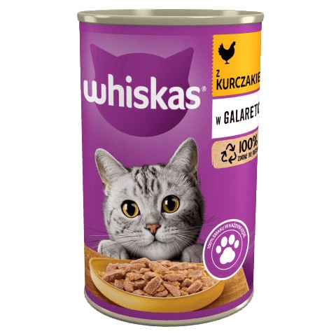 Whiskas Chicken in Sauce Wet Cat Food 400g