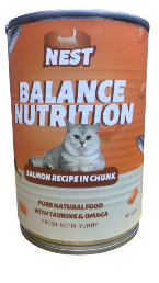Nest Wet Food Salmon Chunk - 400g