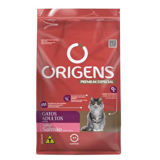Origens Dry Food for Adult Cats, Salmon Flavor, 10.1 kg