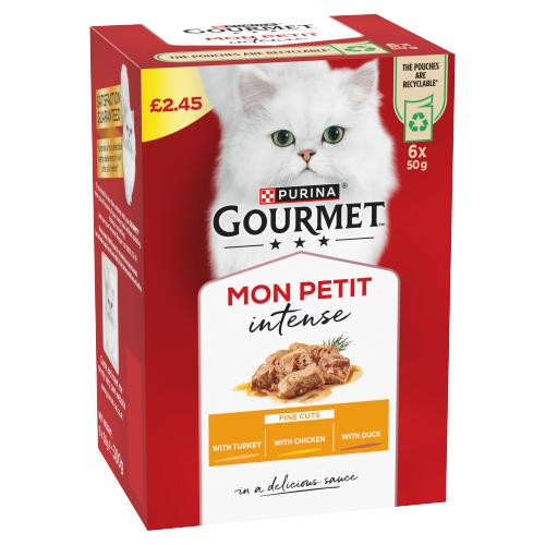 Gourmet Mon Petit Intense in a Delicious Sauce (6 x 50g)