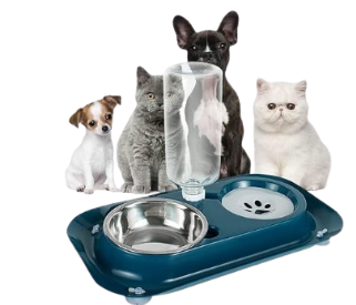 Meddium Automatic cat and dog feeder and ascite