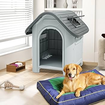 بيت الكلاب المقاوم للماء للاستخدام الداخلي وخارجي 110*83*96 سم