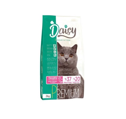Daisy Premium Adult Cat Food with Chicken 2 Kg 