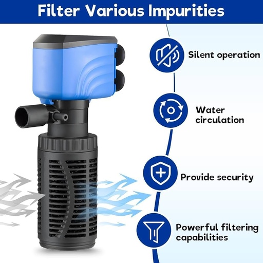 XinXiu Internal Filter 600L/H 6w