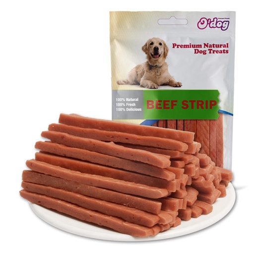 O'dog Snacks With Beef Strips 100g