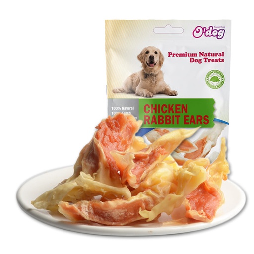 O'dog Snacks With chicken rabbit ear 100g