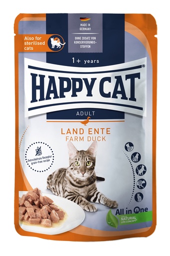 Happy Cat Meat in Sauce - Culinary Farm Duck 85 g 